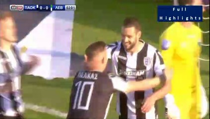 1-0 Yevhen Shakhov Goal -PAOK 1 - 0 Levadiakos - (Full Replay) 21.04.2019