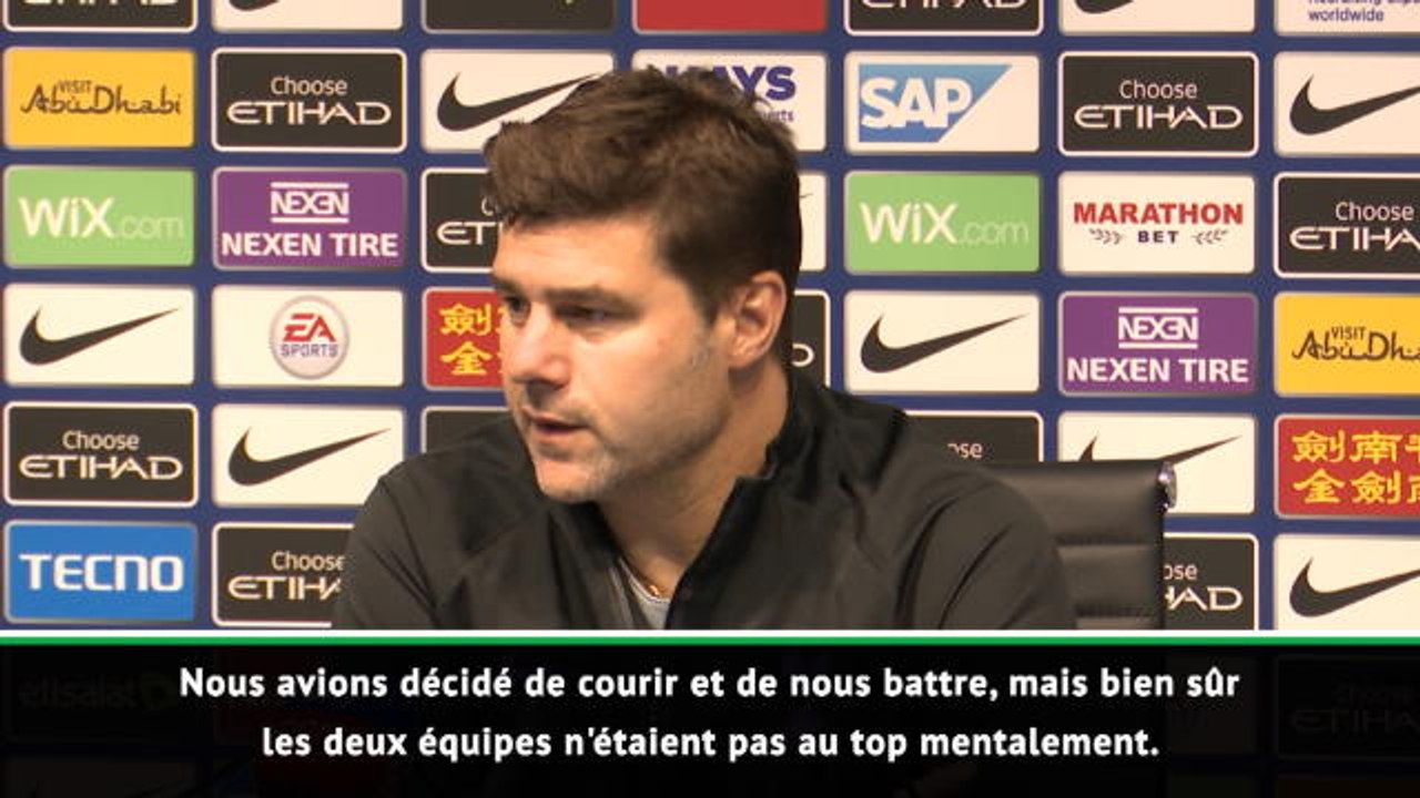 35e j. - Pochettino : "Deux équipes qui n'étaient pas au top mentalement"