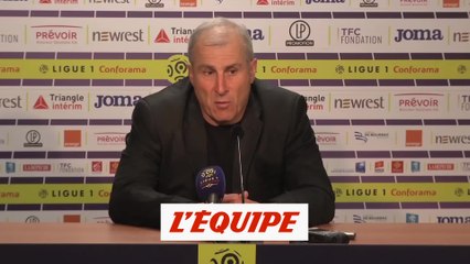 Casanova loue «l'état d'esprit» de son équipe après le nul contre Lille - Foot - L1 - TFC