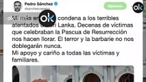 Condena unánime de los líderes políticos españoles a los ataques en Sri Lanka