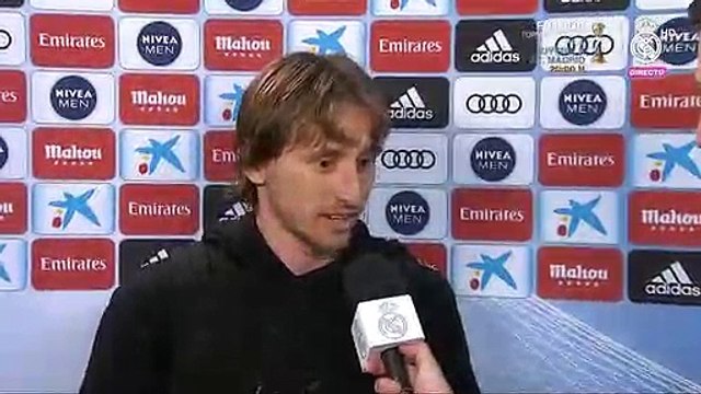 Luka Modric: Ojalá pueda jugar 100 partidos más con el Real Madrid