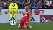 But Andy DELORT (22ème) / RC Strasbourg Alsace - Montpellier Hérault SC - (1-3) - (RCSA-MHSC) / 2018-19