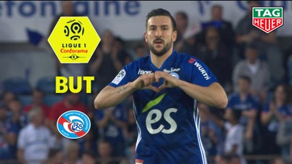 But Pablo MARTINEZ (34ème) / RC Strasbourg Alsace - Montpellier Hérault SC - (1-3) - (RCSA-MHSC) / 2018-19