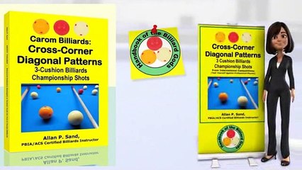 Book video for Carom Billiards: Cross-Corner Diagonal Patterns