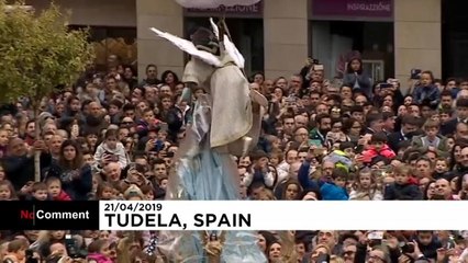 نمایش آئینی عید پاک در اسپانیا