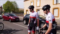Chalon-sur-Saône : Romain Bacon apprend sa victoire sur le Tour de Saône-et-Loire