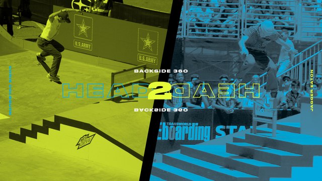 Head 2 Head: Chris Colbourn Vs. Jagger Eaton Backside 360
