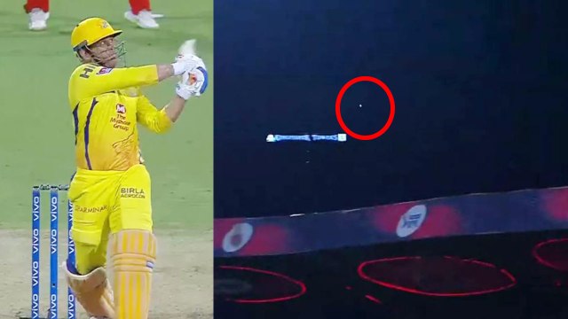 IPL 2019 CSK vs RCB: MS Dhoni hits ball out of the stadium for a six | वनइंडिया हिंदी