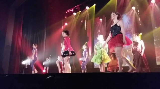 Chorégraphie lors de l'élection de Miss Mouscron 2019