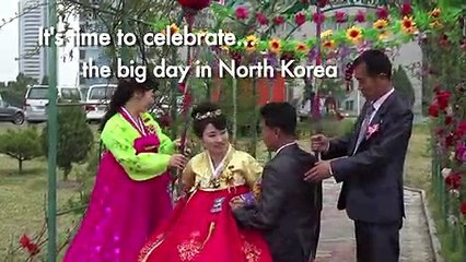 Wedding photos, North Korean style