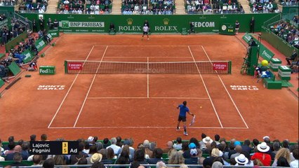 Monte-Carlo - Fognini nouveau prince du Rocher