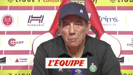 Gasset «On figure parmi les 6-7 équipes qui visent l'Europe» - Foot - L1 - Saint-Etienne
