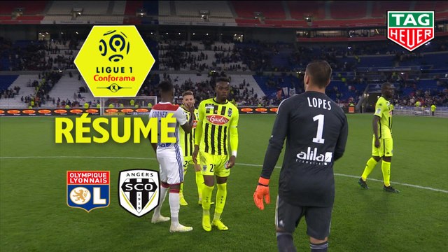 Olympique Lyonnais - Angers SCO (2-1) - Résumé - (OL-SCO) / 2018-19