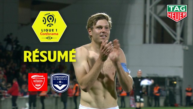 Nîmes Olympique - Girondins de Bordeaux (2-1) - Résumé - (NIMES-GdB) / 2018-19