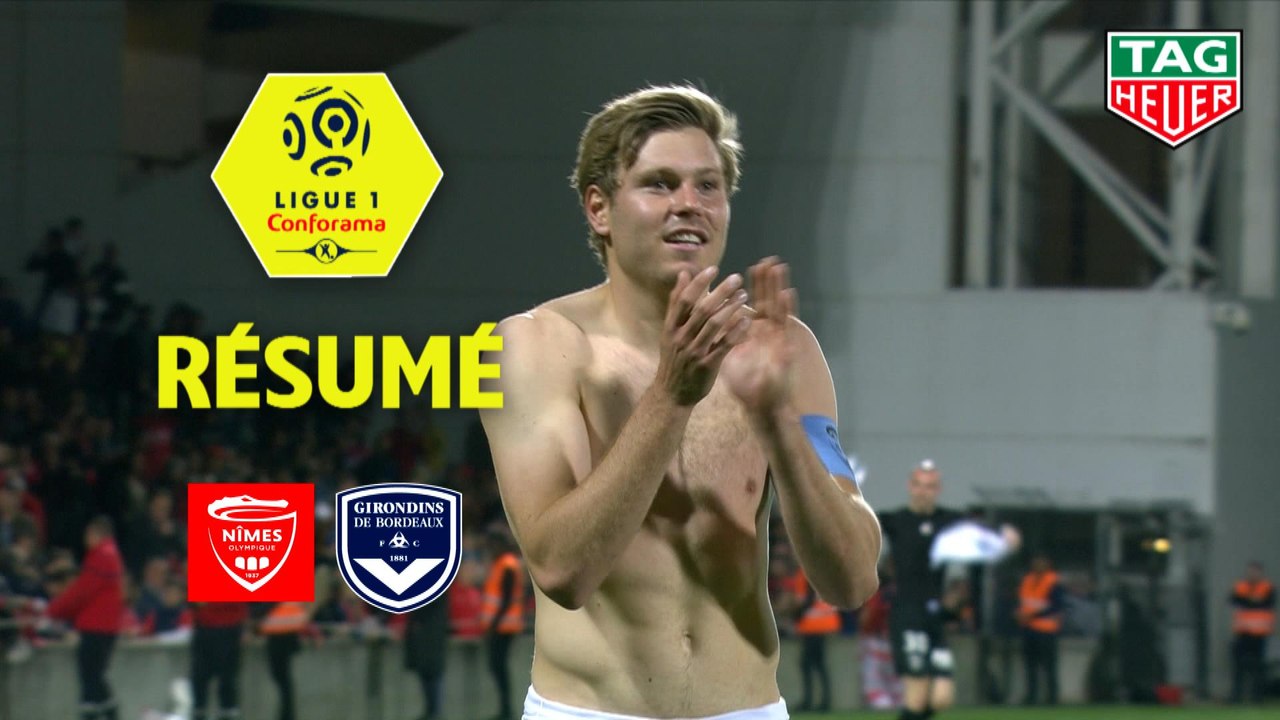 Nîmes Olympique - Girondins de Bordeaux (2-1)  - Résumé - (NIMES-GdB) / 2018-19
