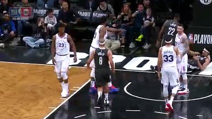 DAD OF THE YEAR 2019 - Nets vs. Sixers  NBA Game| nba funny