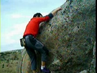 Boulder en Las Muelas del Pan