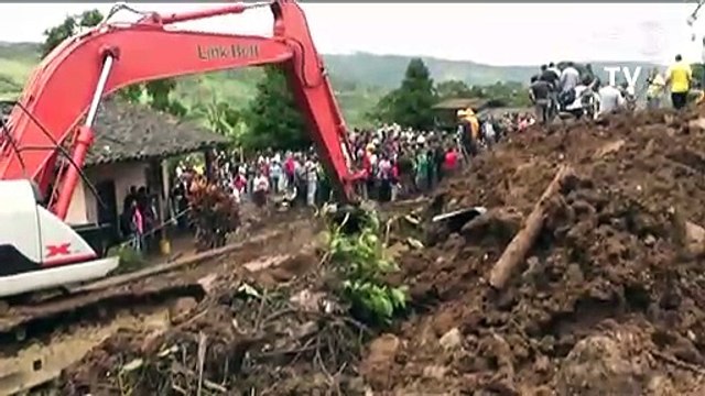 Deslave deja al menos 14 muertos en el suroeste de Colombia