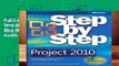 Full E-book Microsoft Project 2010 Step by Step (Step by Step (Microsoft))  For Kindle