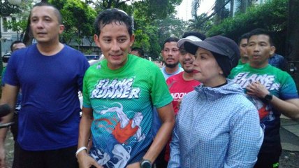 Pasca Sakit, Sandiaga Konsumsi 12 Jenis Obat Setiap Hari