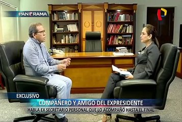 ENTREVISTA EXCLUSIVA | Habla exsecretario personal de Alan García