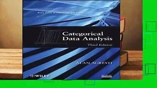 Full E-book  Categorical Data Analysis (Wiley Series in Probability and Statistics)  For Kindle