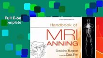 Full E-book  Handbook of MRI Scanning, 1e Complete