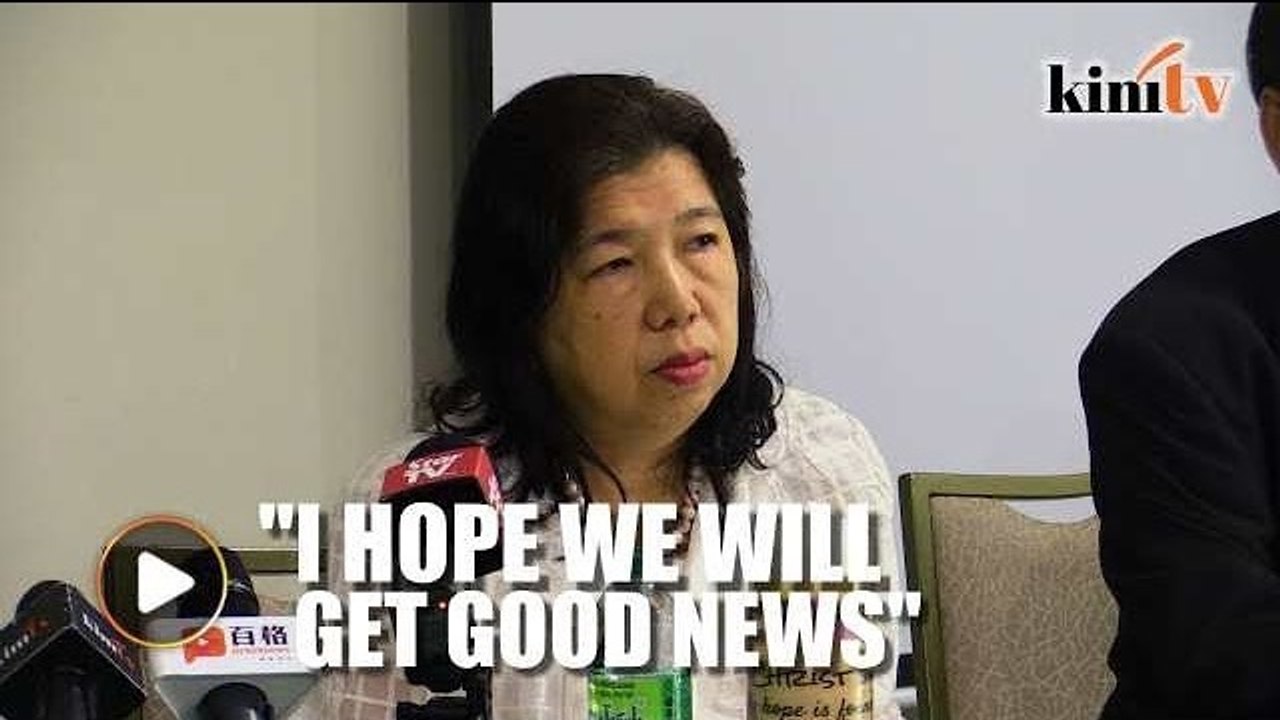 'We hope the darkness and difficulties we have been through will be surpassed with good news'