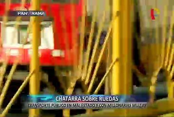 Download Video: Peligro sobre ruedas: transporte público en mal estado y con millonarias multas