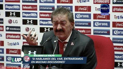 LUP: Ricardo La Volpe en conferencia de prensa