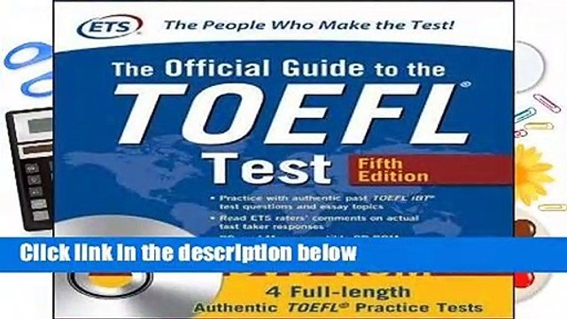The Official Guide to the TOEFL Test with DVD-ROM, Fifth Edition For Kindle