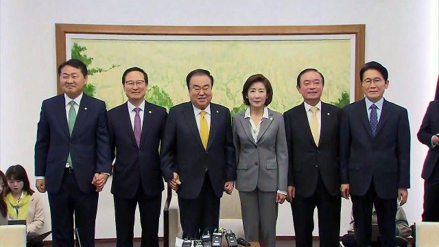 민주 막말 대잔치 vs 한국 자유민주주의 함성 ...패스트트랙 긴장 고조 / YTN