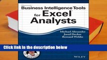 Microsoft Business Intelligence Tools for Excel Analysts  For Kindle