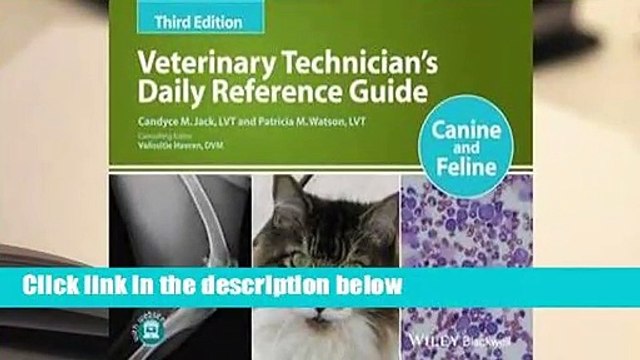 Full E-book Veterinary Technician's Daily Reference Guide: Canine and Feline Best Sellers Rank