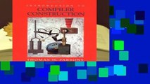 [Read] Introduction to Compiler Construction  For Free