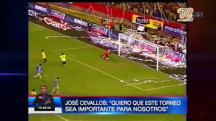 José Cevallos habló sobre el desarrollo del campeonato