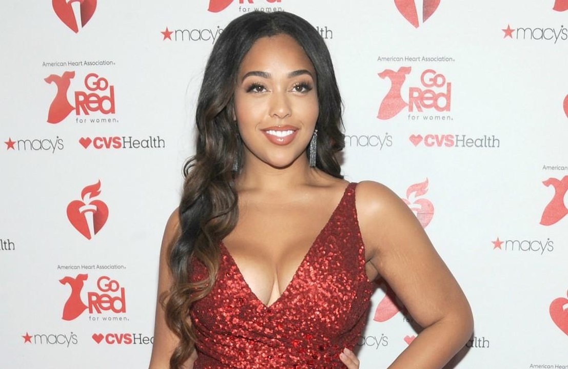 Jordyn Woods' brow focus