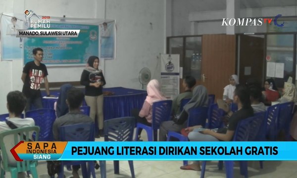 Pejuang Literasi Dirikan Sekolah Gratis Hingga Hasilkan Ratusan Lulusan Sudah Kerja