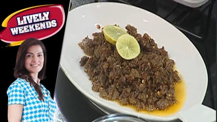 Kuchla Hua Gosht Recipe  by Lively Weekend 20 March 2019