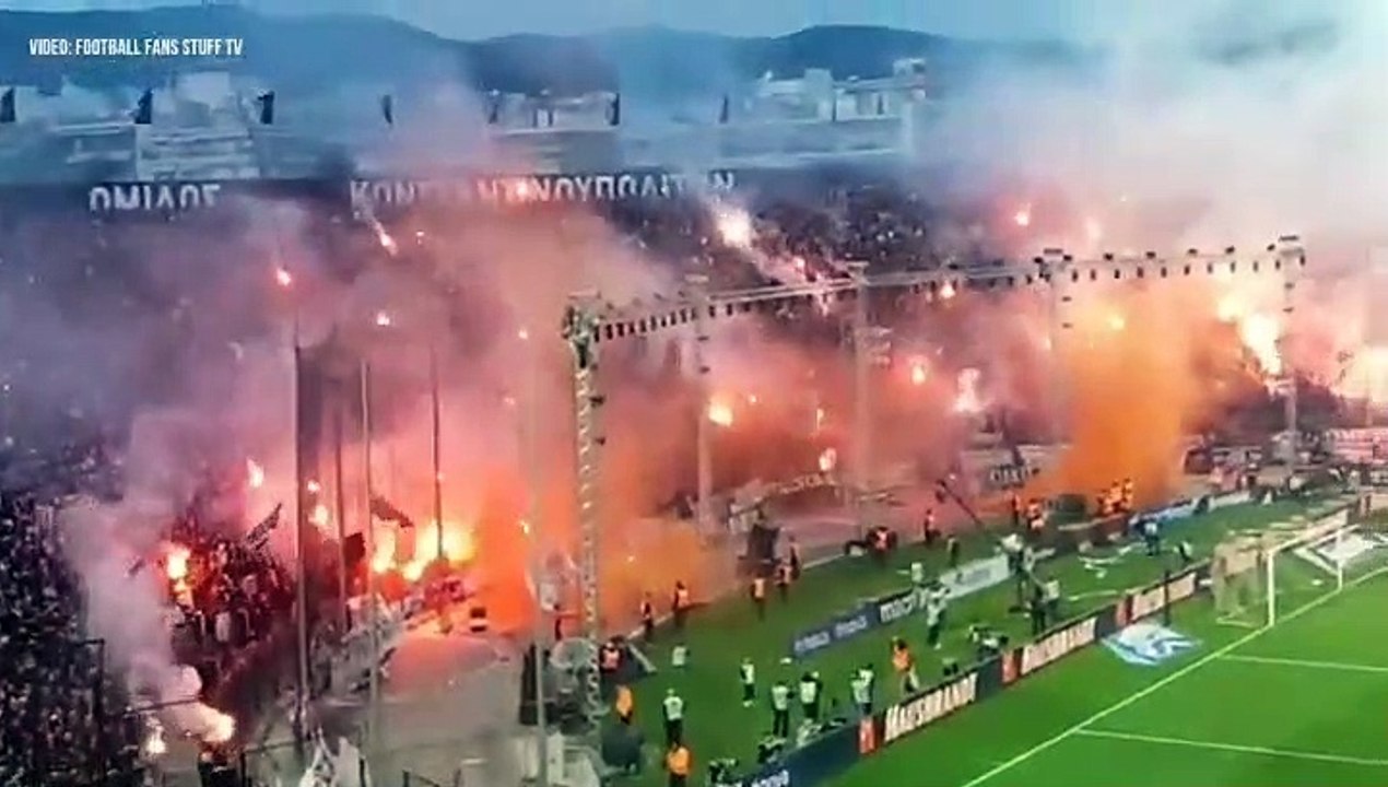 L'ambiance totalement dingue pour fêter le titre du PAOK Salonique