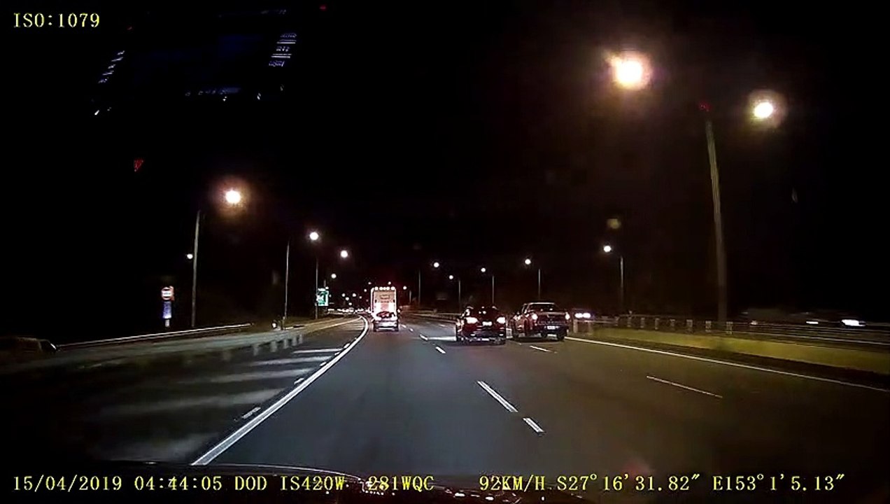 Motocycle Blows Engine on Hightway