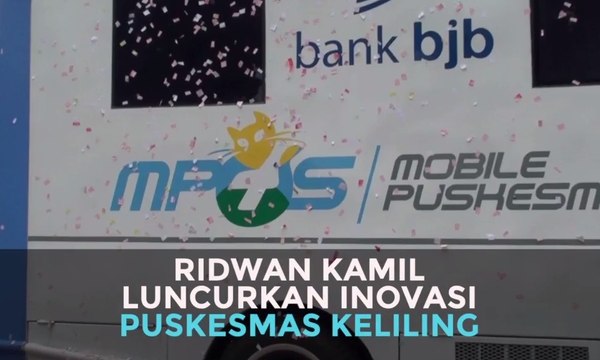 Ridwan Kamil Luncurkan Inovasi Puskesmas Keliling MPus