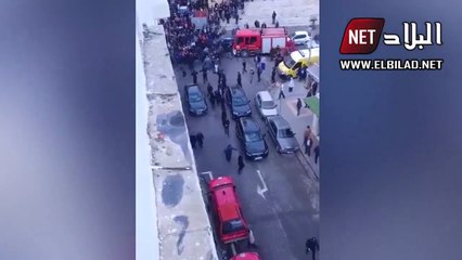 شاهدوا كيف تم طرد الوالي زوخ من طرف محتجين بالعاصمة؟