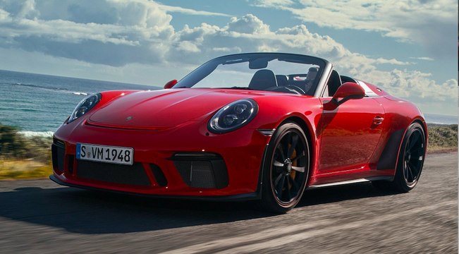 VÍDEO: ¡Wow! Os presentamos a esta maravilla, Porsche 911 Speedster 2019