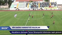 Futbolcular yönetime maçta  böyle tepki gösterdi