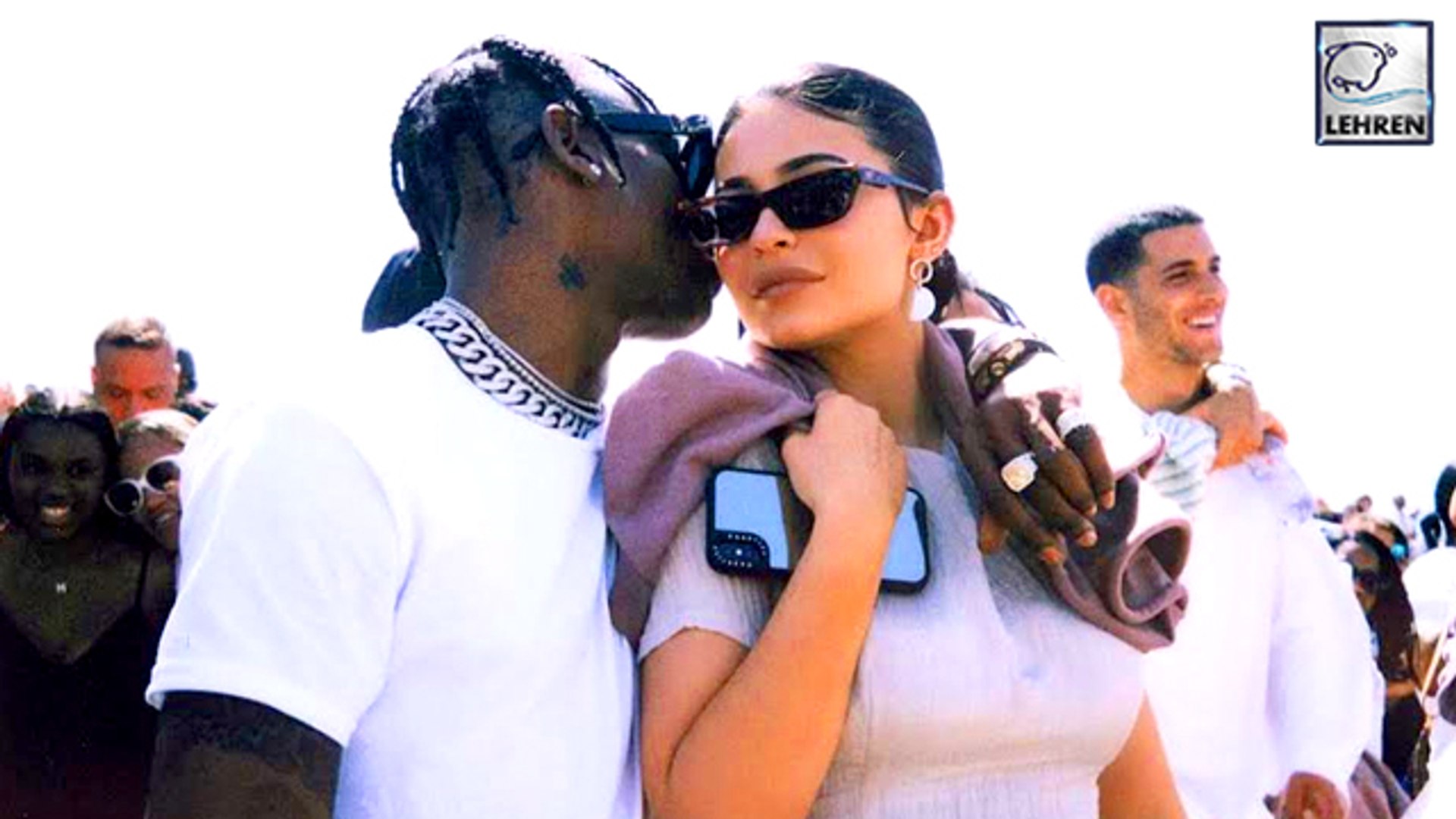 Kylie Jenner & Travis Scott Attend Kanye West’s Sunday Prayer Service
