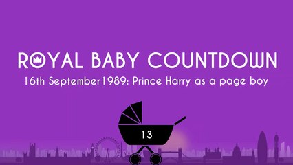Royal Baby Countdown: Prince Harry's page boy outfit