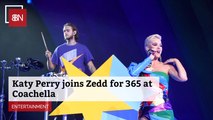 Katy Perry Teamed Up With Zedd During Coachella Festival