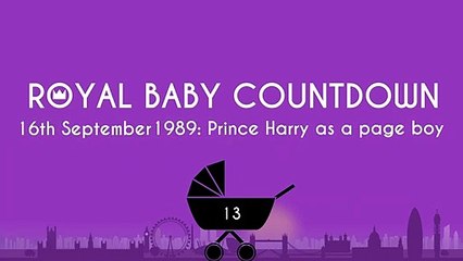 Royal Baby Countdown: Prince Harry's page boy outfit