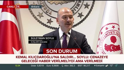 İçişleri Bakanı Süleyman Soylu açıklama yapıyor